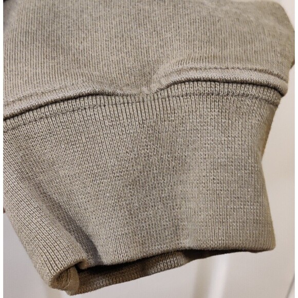 Lands End Mens Olive Green Pullover Sweater Size L 42-44 Long Sleeve - Picture 4 of 5